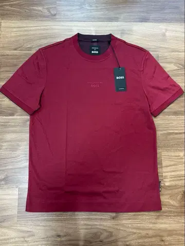 Porsche x Boss 콜라보 셔츠 버건디 Size L