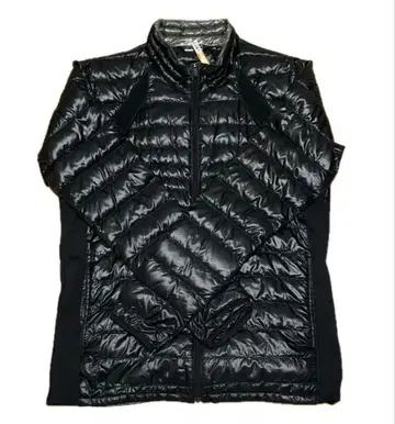 새상품급 미즈노 골프 라이트 다운 자켓 블레스 서모 블랙