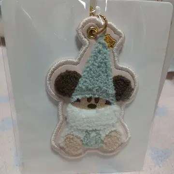 디즈니 크리스마스 2025 리루린린 키체인 스카이블루