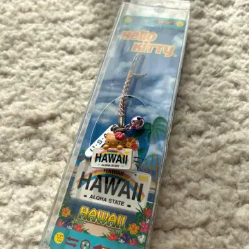 새상품 초레어 하와이 한정판 헬로키티 스트랩