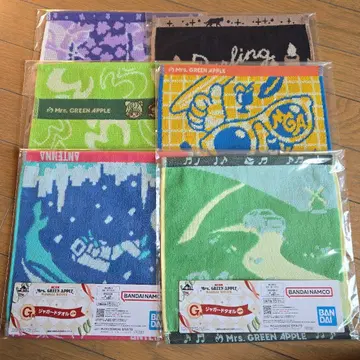 미세스 제일복권 자카드 타월 6장 컴플리트