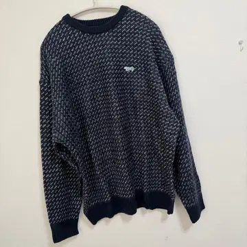 Penneys (페니즈) 별주 자카드 크루넥 니트