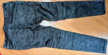 다크 그레이 스트레치 데님 팬츠