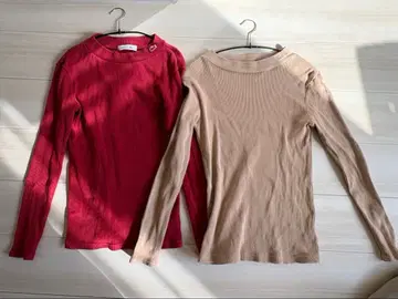 라코스테 티셔츠 2장 세트