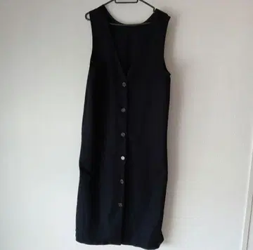 여성용 베스트 L 사이즈 블랙