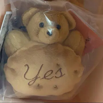 노 레이즌 샌드위치 캐러멜 곰 봉제 인형 참