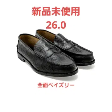 미사용 새상품 Kenford Fineshoes 페이즐리 로퍼