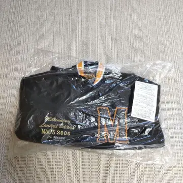 미사용 새상품 산토리 몰츠 바시티 자켓 기업 로고 리얼 가죽