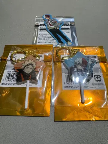 나의 히어로 아카데미아 캔디풍 키링 바쿠고 카츠키 토도로키 쇼토