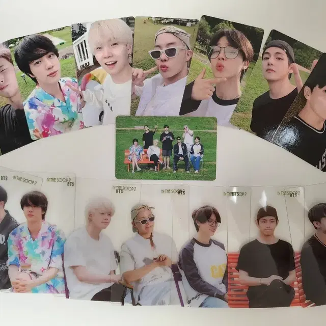 방탄소년단 bts 인더숲2 포토카드 세트 특전포카