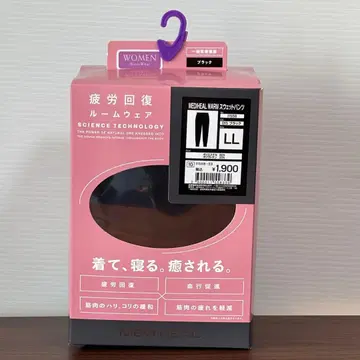 여성용 메디힐 (R) 웜 스웨트 팬츠 블랙 LL