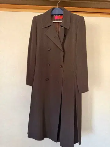 웅가로 브라운 롱 코트 11호