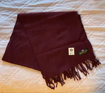 중고품 스코틀랜드제 Glenshee Club 캐시미어 100% 머플러