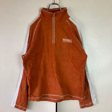 스타터 자수 로고 하프 지퍼 플리스 자켓 점퍼 블루종