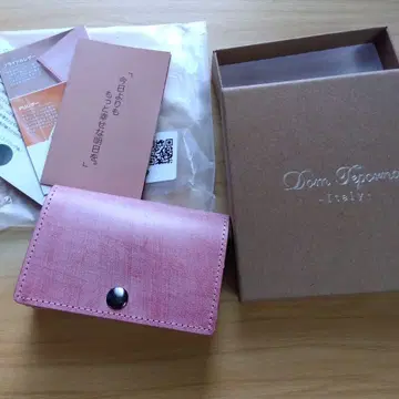 Dom Teporna 핑크 3단 폴더형 지갑