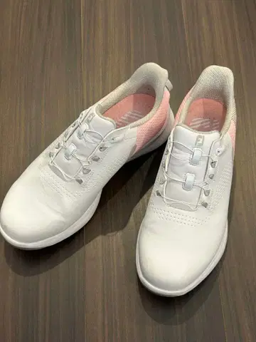 [ 새상품급 ] FootJoy 골프화 화이트/핑크 22.5
