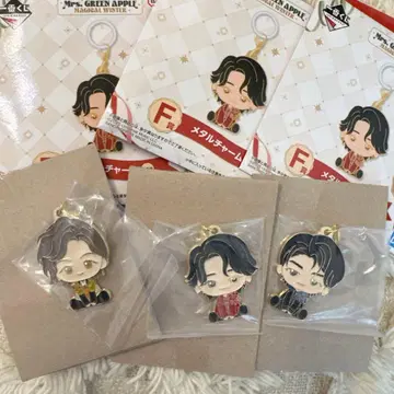 멤버 컴프 3개 세트 메탈 참 제일복권 미세스 그린애플