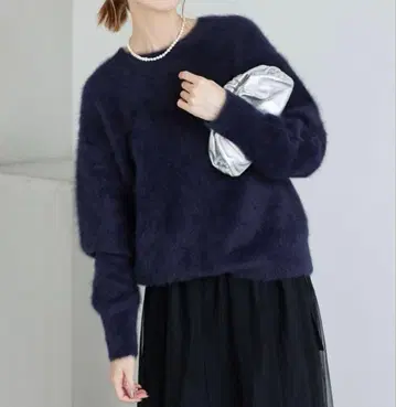 SLOBE IENA 폭스 캐시미어 풀오버