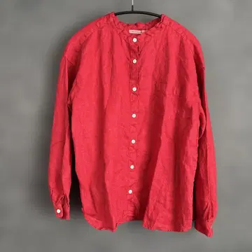 SUN VALLEY 린넨 평직 린넨 100% 포피 레드