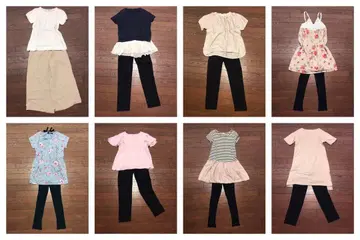 여성용 묶음 판매 봄/여름 코디 판매 하의 반팔 상의 긴팔 원피스 팬츠