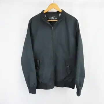 JACKDAW 안감 체크 스윙탑 지퍼 자켓 M 남성용 블랙