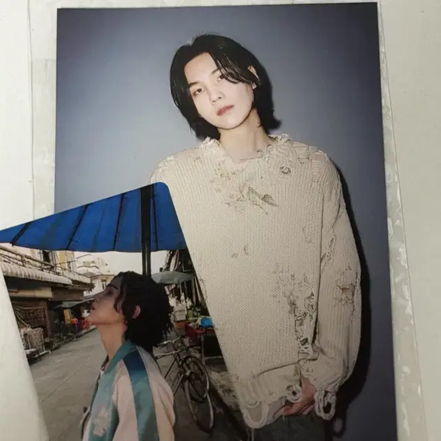 방탄 슈가 해금 유니버셜 일본 특전-엽서,포카