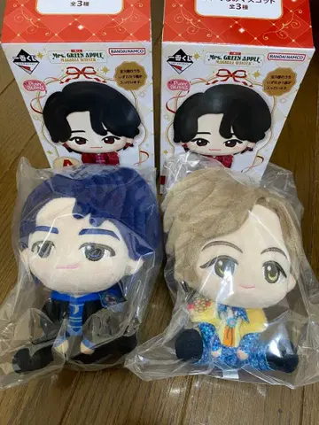 Mrs. GREEN APPLE 제일복권 A상 2체 세트