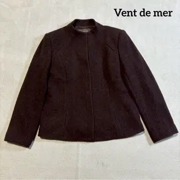 반도메르 노카라 자켓 숏코트 울 자켓 블루벨 하프