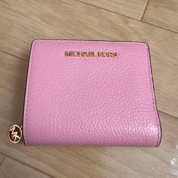 마이클코어스 MICHAEL KORS 접이식 지갑 핑크