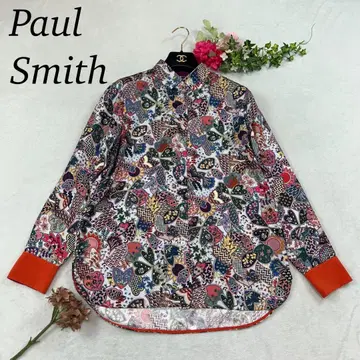 K34 M 폴스미스 폴리에스테르 100% 셔츠 멀티 컬러 여성용