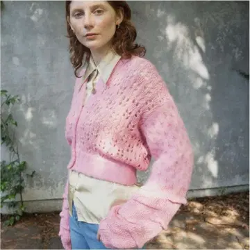 LEINWANDE 니트 가디건