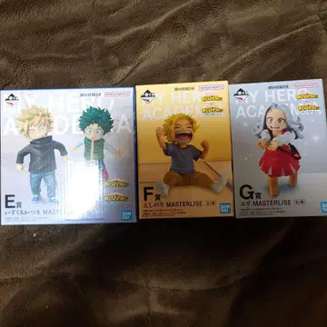 나의 히어로 아카데미아 제일복권 E상 F상 G상 세트 하위상 덤 포함