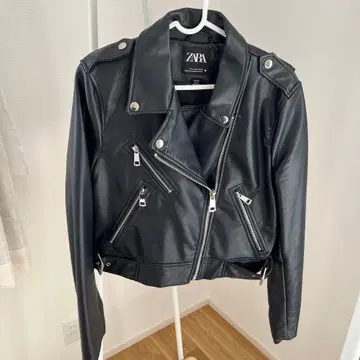 ZARA 라이더 자켓 L 블랙