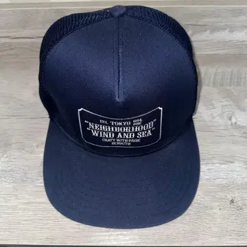 NEIGHBORHOOD x WIND AND SEA 캡 네이버후드