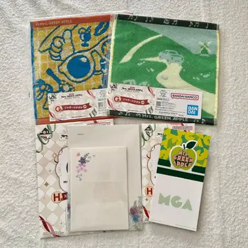 미세스 제일복권 G상 자카드 타월 H상 문구 컬렉션