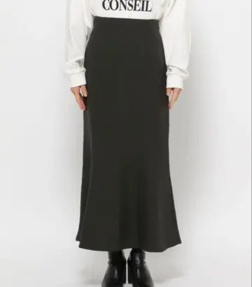 LOWRYS FARM 머메이드 스커트 블랙 S