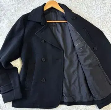 [컨디션 최상] JOSEPH HOMME 피코트 울 자켓 블랙