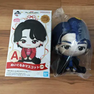 Mr.s GREEN APPLE 봉제 인형 마스코트 A상 와카이 제일복권