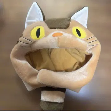 [ 미사용품 ] 지브리 이웃집 토토로 고양이 버스 모자