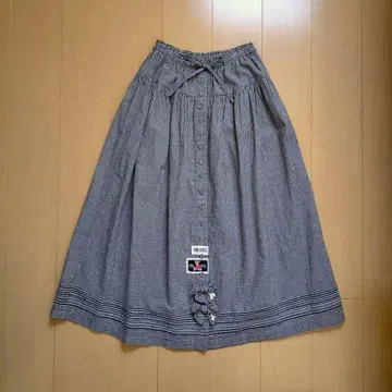 [ 새상품급 ] 핑크하우스 네임 사용 캉캉 스커트 롱 스커트