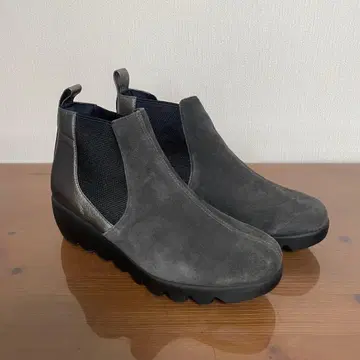 힐즈아베뉴 웨이브서울 그레이 사이드 고어 부츠 24cm