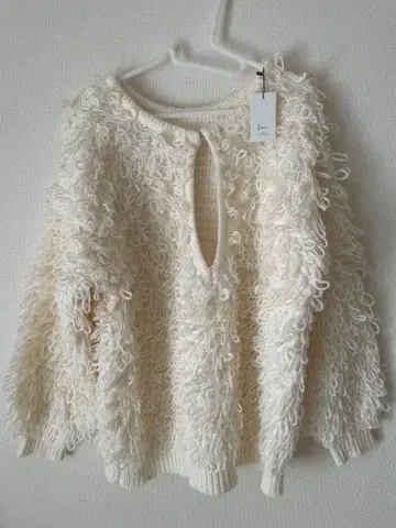 2WAY 키넥 니트 풀오버 / 아이보리