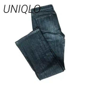 유니클로 UNIQLO 플레어 데님 청바지 허리 73cm