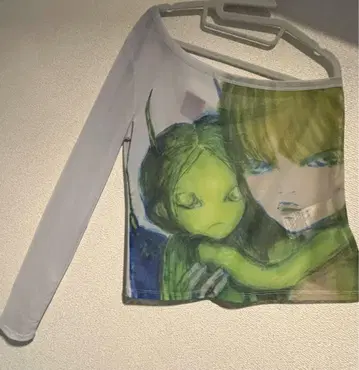 heaven / ERI ALIEN FRIEND MESH TOP