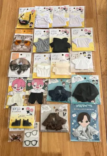 세리아 인형 의류 오타콜레