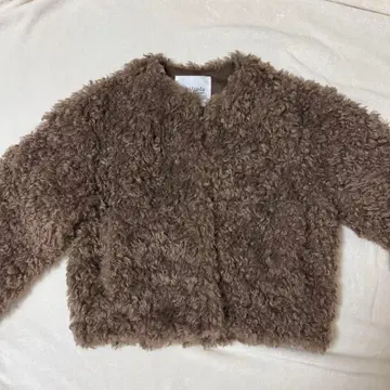 Mystrada 마이 스트라다 보아 숏코트 38 모카