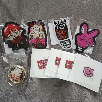 LiSA PATCH WALK 가챠 2 와펜 배지