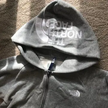 THE NORTH FACE 그레이 풀 집업 후드티 XL