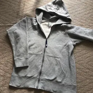 THE NORTH FACE 그레이 풀 집업 후드티 XL