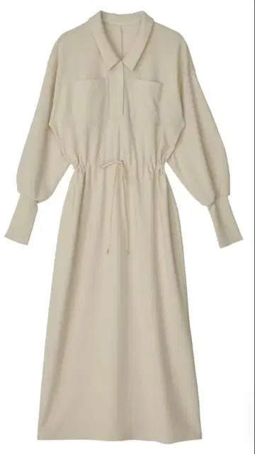 [ 새상품 ] RELAX DRAWSTRING SWEAT DRESS